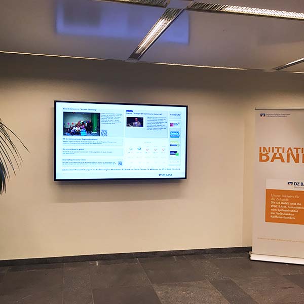 Zuverlässig betriebene Display- und Systemtechnik