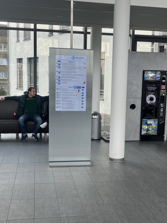 Digitale Informationsdisplays im praktischen Einsatz